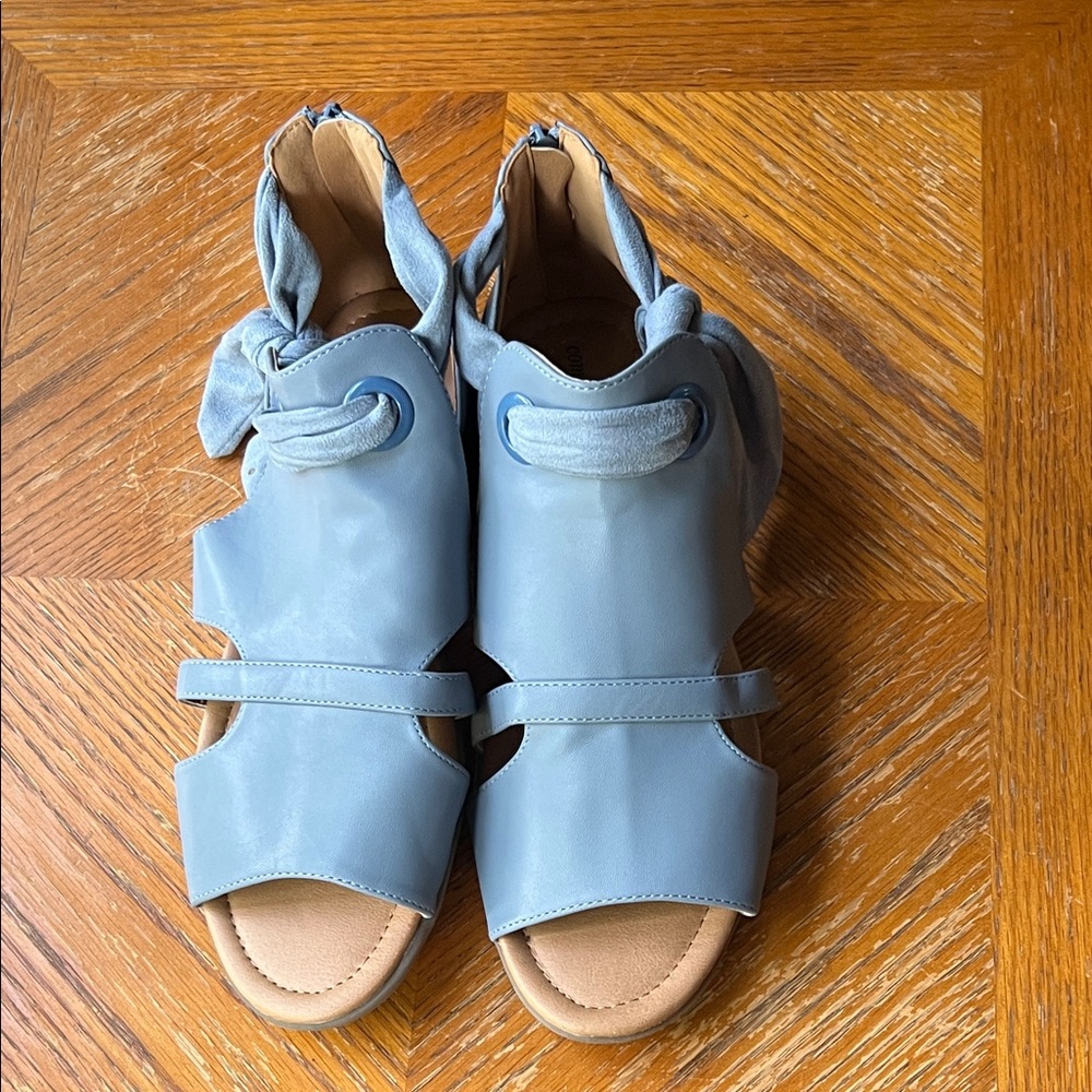 comfortview - The Annika Shootie - Chambray - Size 11W NEW - Picture 2 of 8